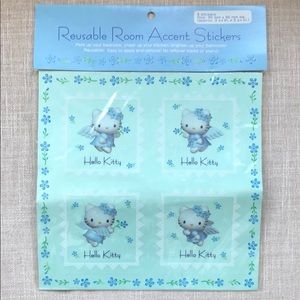 Hello Kitty Reusable Room Accent Stickers